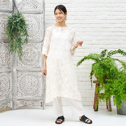Linen Tapered Pants N