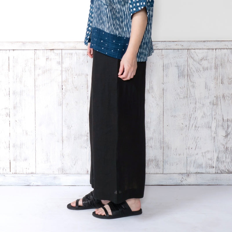 Linen Wide Pants N
