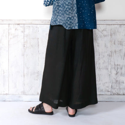 Linen Wide Pants N