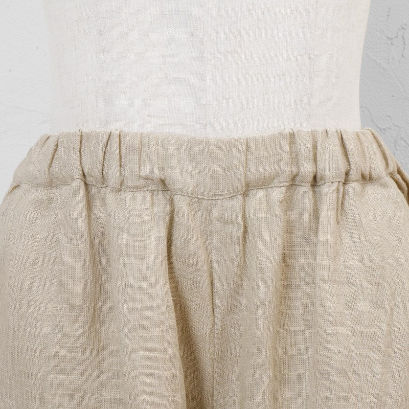 Linen Wide Pants N