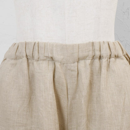 Linen Wide Pants N
