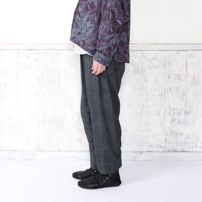 Cotton Melange Tapered Pants