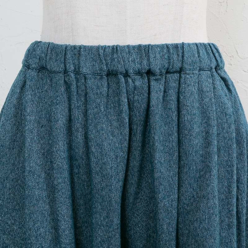 Cotton Melange Tapered Pants