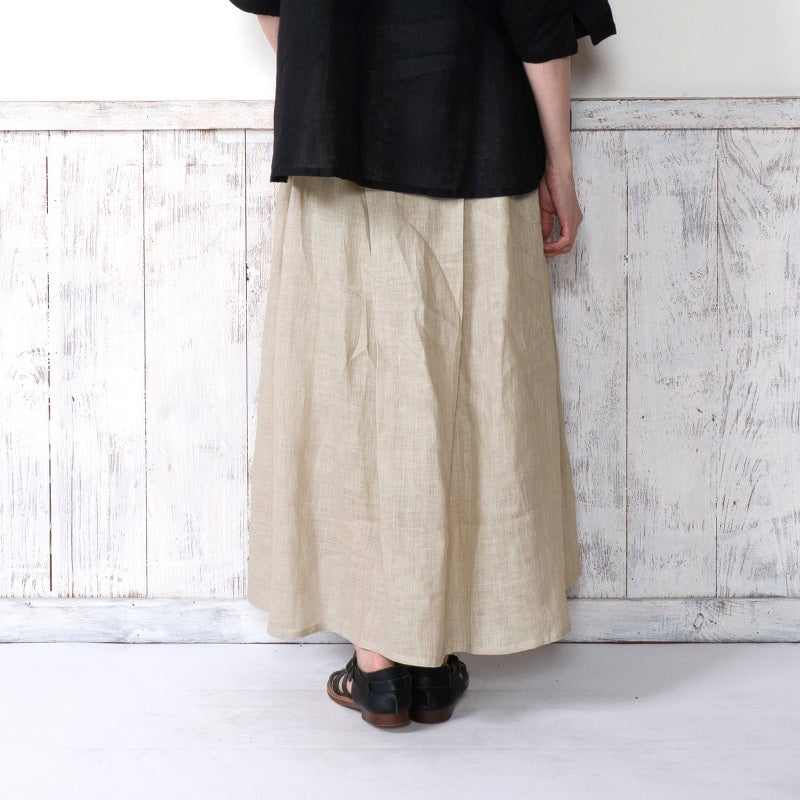 Linen Skirt N