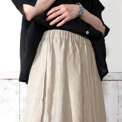 Linen Skirt N