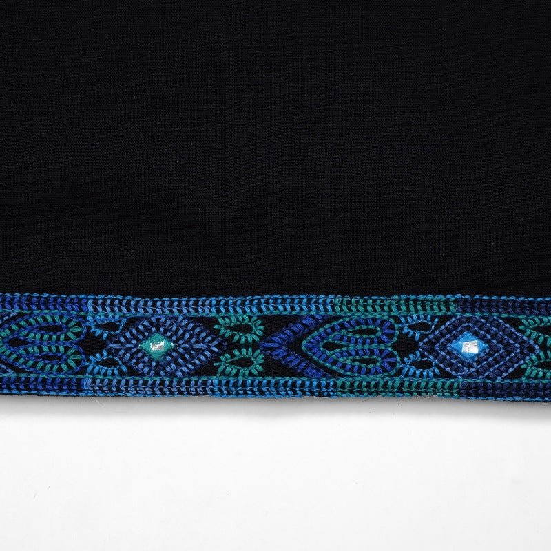 Embroidered Tape Pullover