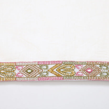 Embroidered Tape Pullover