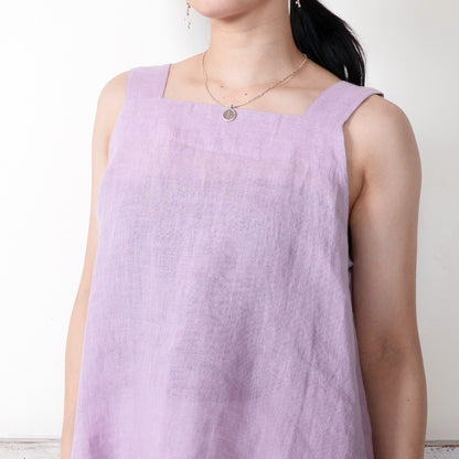 Linen Sleeveless Blouse N