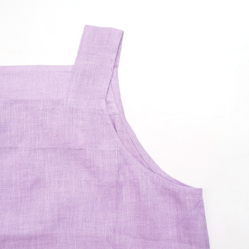 Linen Sleeveless Blouse N