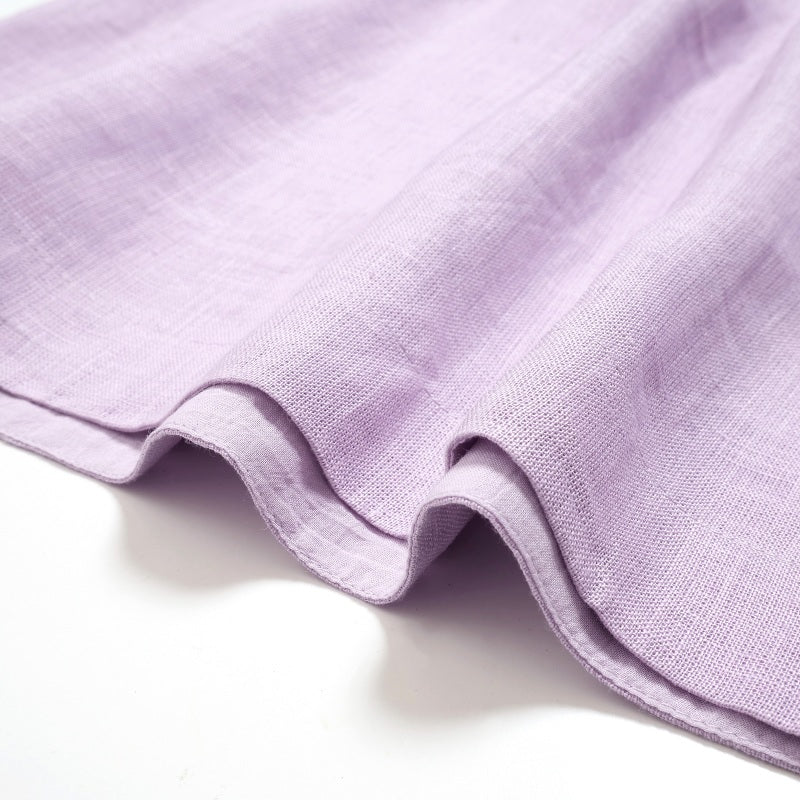 Linen Sleeveless Blouse N