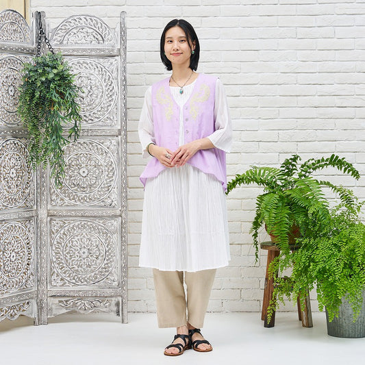 Oriental Embroidery Vest