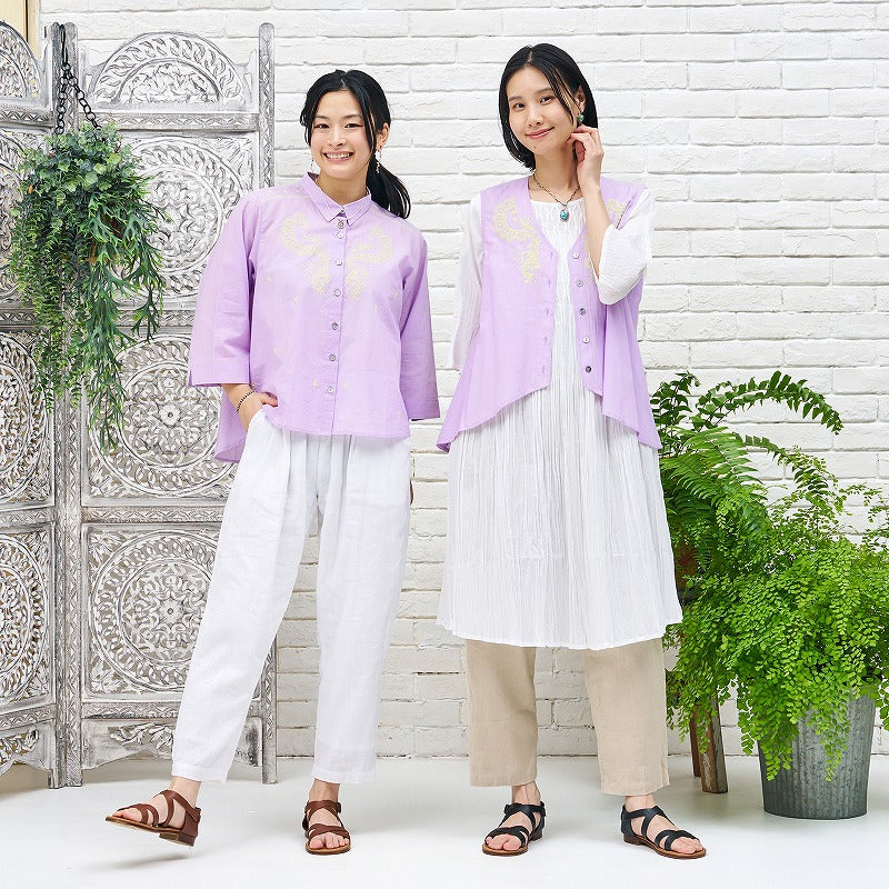 Oriental Embroidery Vest