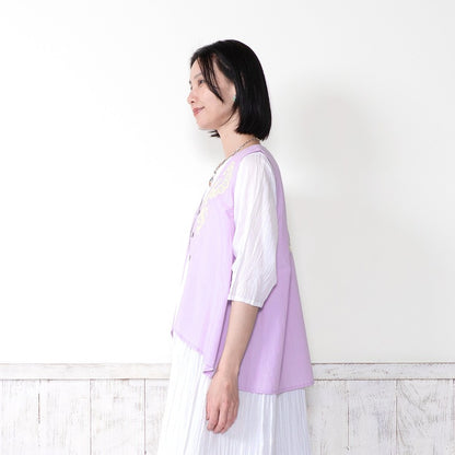 Oriental Embroidery Vest