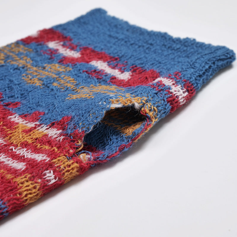 Geometric Border Arm Warmers