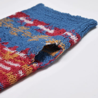 Geometric Border Arm Warmers