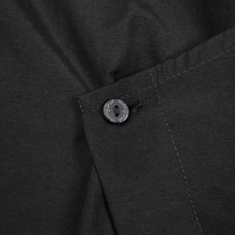 Cotton Silk Drape Collar Jacket