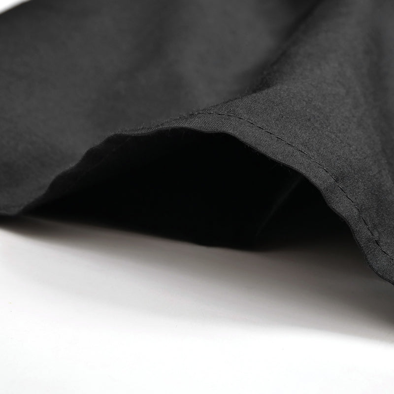 Cotton Silk Drape Collar Jacket