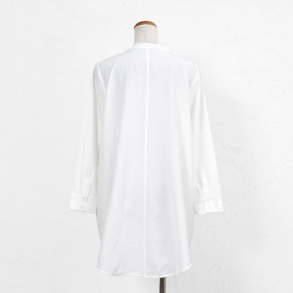 Cotton Silk Scallop Blouse