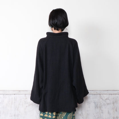 Cotton Thick Poncho Jacket