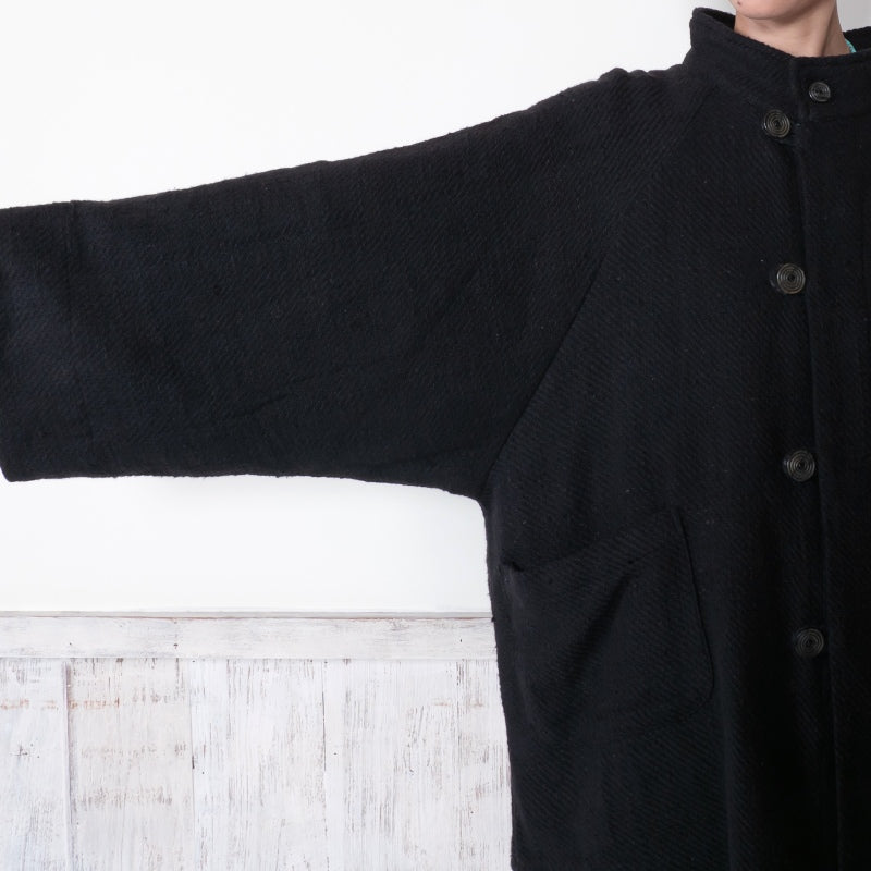 Cotton Thick Poncho Jacket