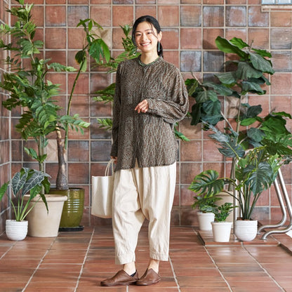 Block Print Combo Blouse