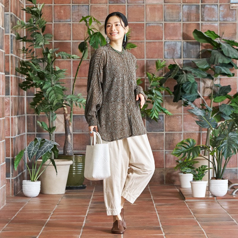 Block Print Combo Blouse