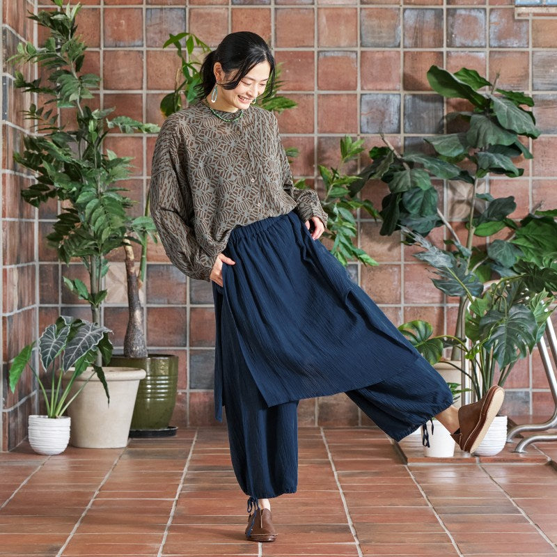 Block Print Combo Blouse