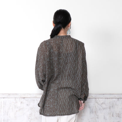 Block Print Combo Blouse
