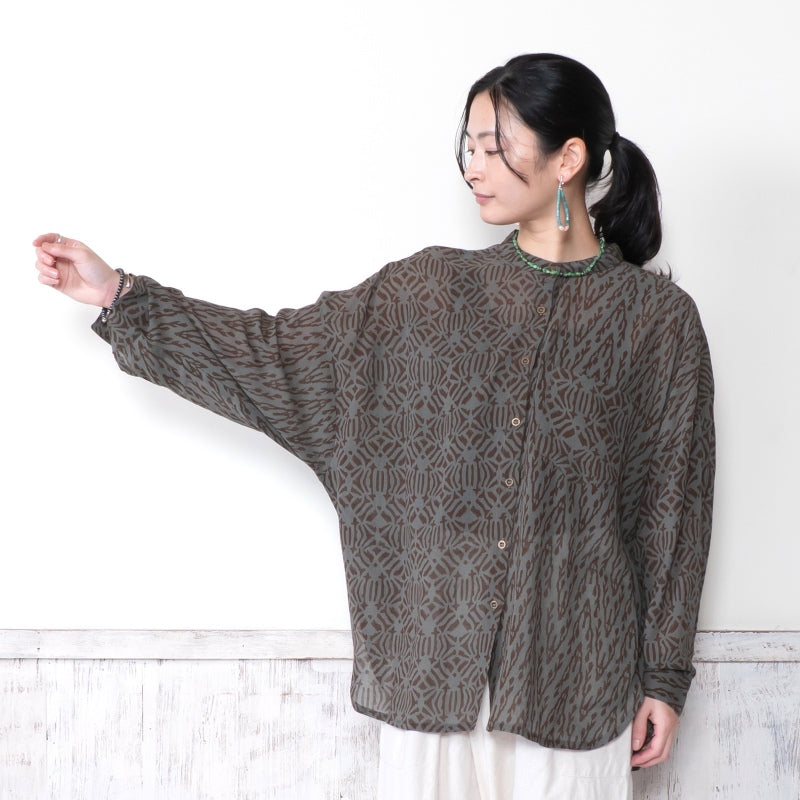 Block Print Combo Blouse