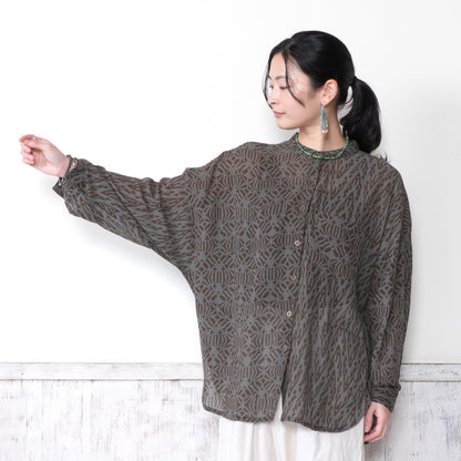 Block Print Combo Blouse