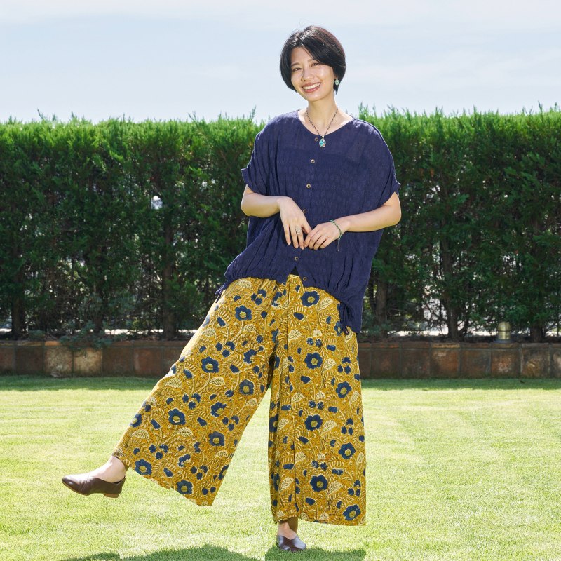 Rayon Crepe Short Blouse