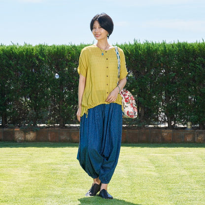 Rayon Crepe Short Blouse