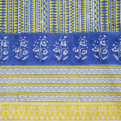 Bagru Panel Print Blouse