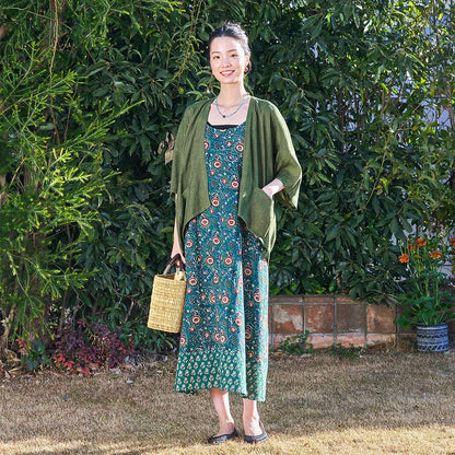 Rayon Jacquard Cardigan