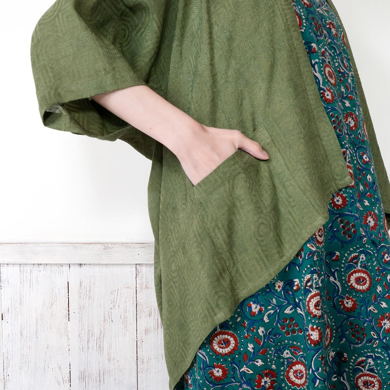 Rayon Jacquard Cardigan
