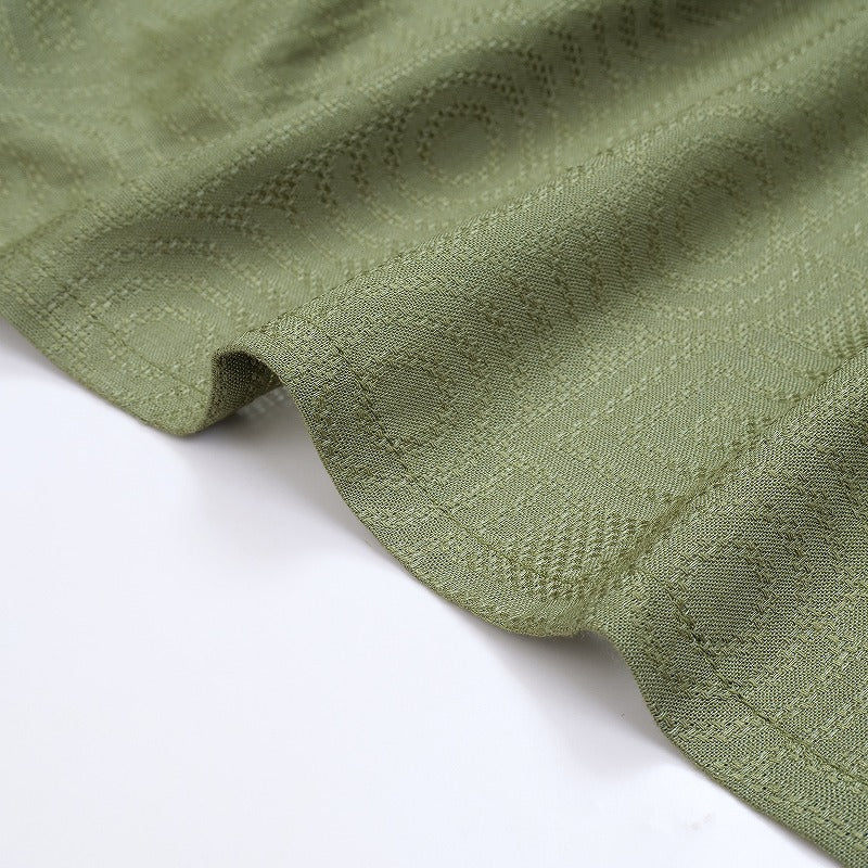 Rayon Jacquard Cardigan
