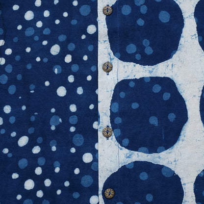 Dub Dot Print Short Blouse