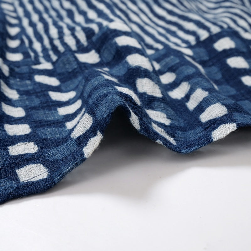 Block Print Patchwork Blouse N