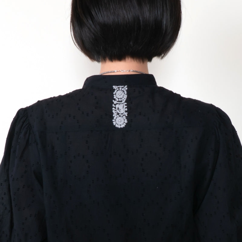 Lakhnavi Embroidery Short Blouse