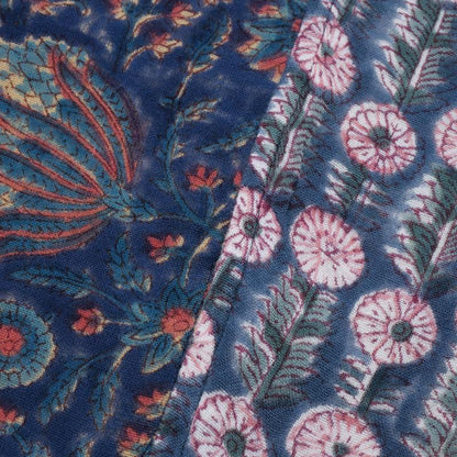 Block Print Double Gauze Cardigan Jacket