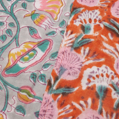 Block Print Double Gauze Cardigan Jacket