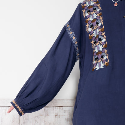 Rayon Aari Embroidery Blouse