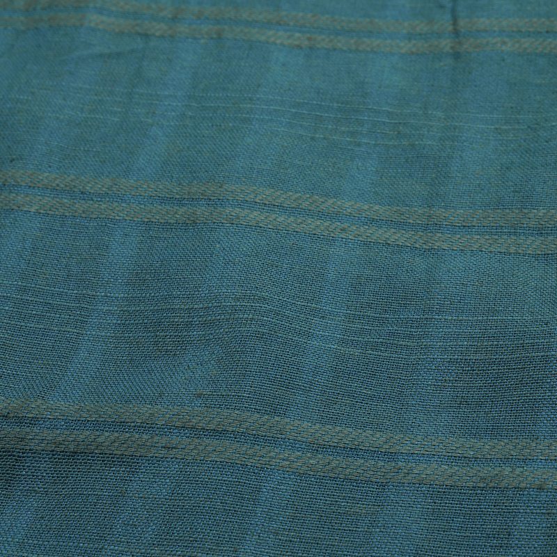 Rayon Jacquard Gathered Blouse