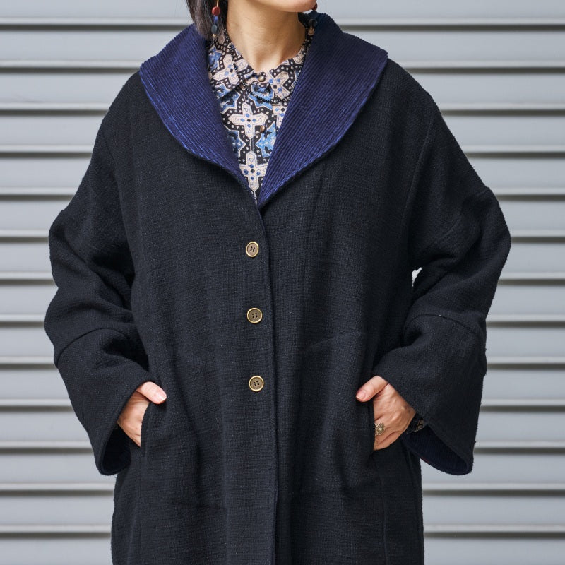 Thick Cotton Drop Coat