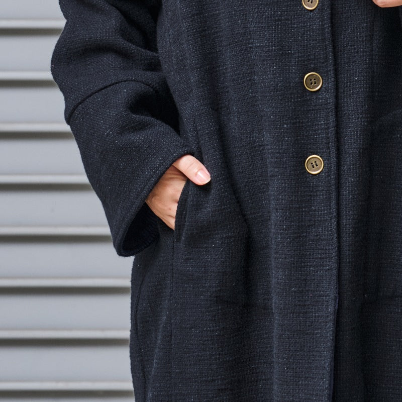 Thick Cotton Drop Coat