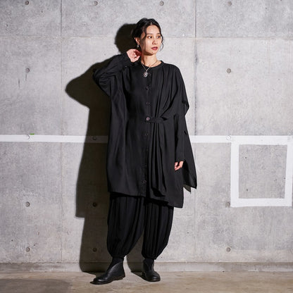 Rayon Layered Arrangement Blouse