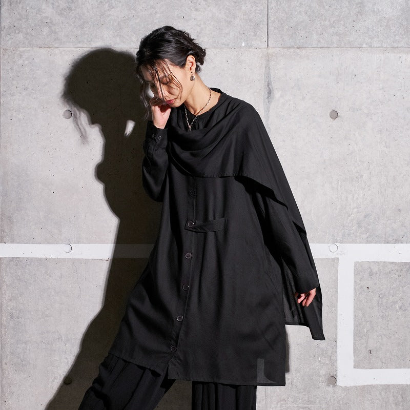 Rayon Layered Arrangement Blouse