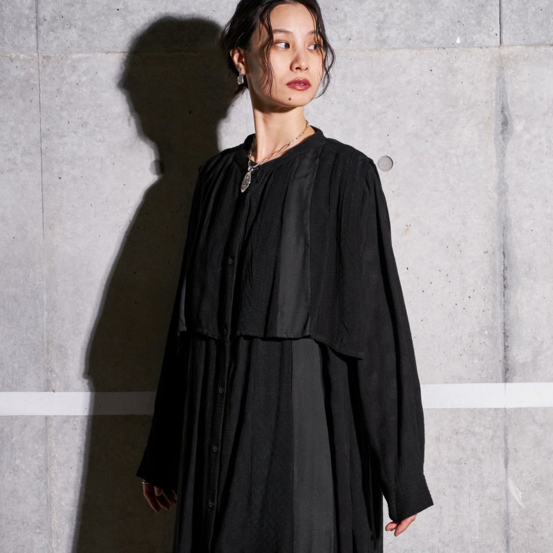 Rayon Front-Opening Dress