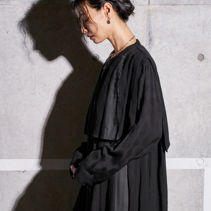 Rayon Front-Opening Dress