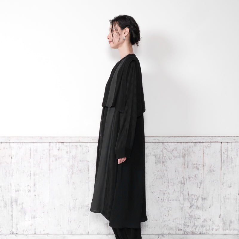 Rayon Front-Opening Dress